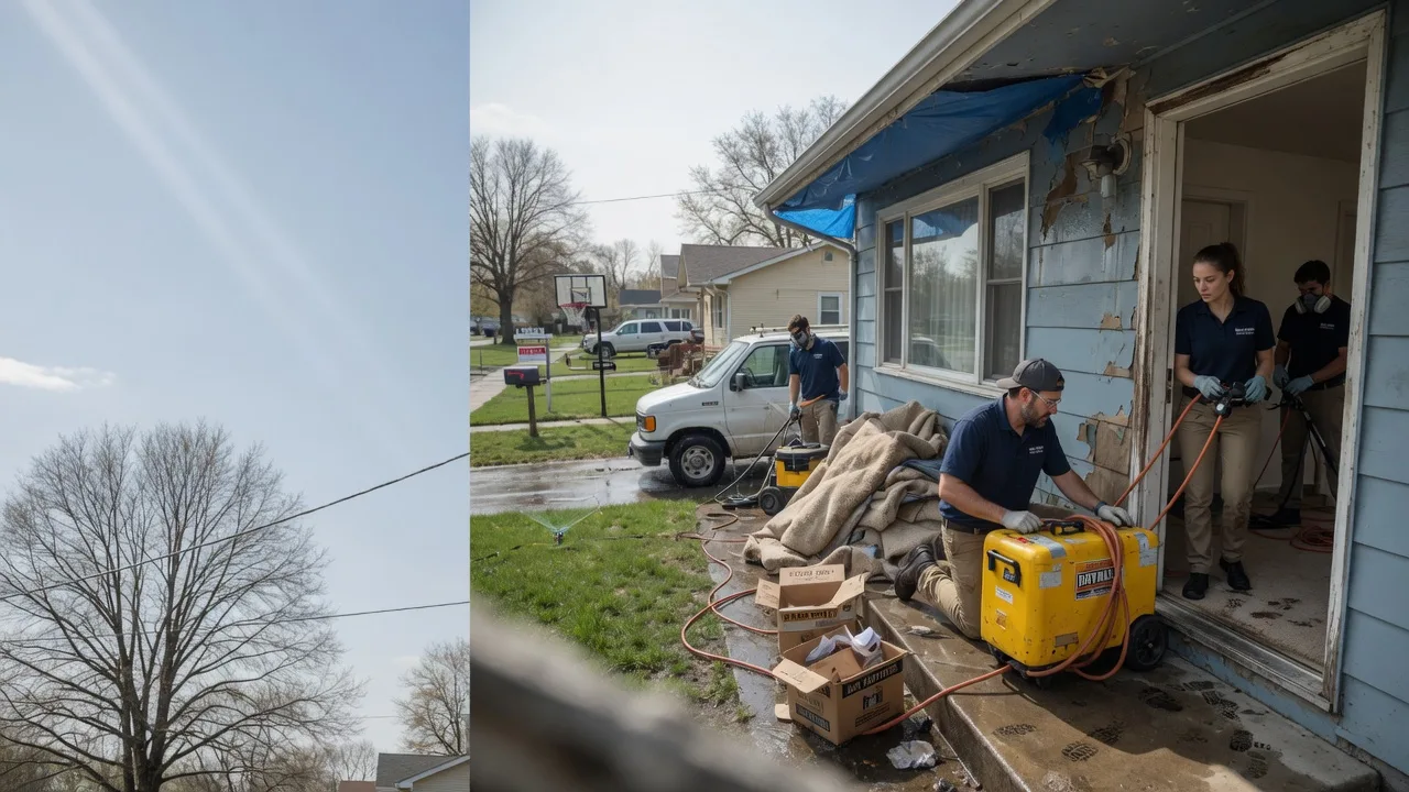 Basement Flood Cleanup in Wales Center, NY near me